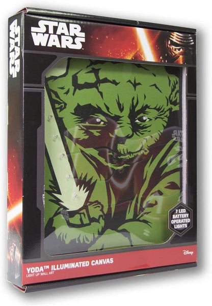 Quadro Luminoso Star Wars - Yoda Small