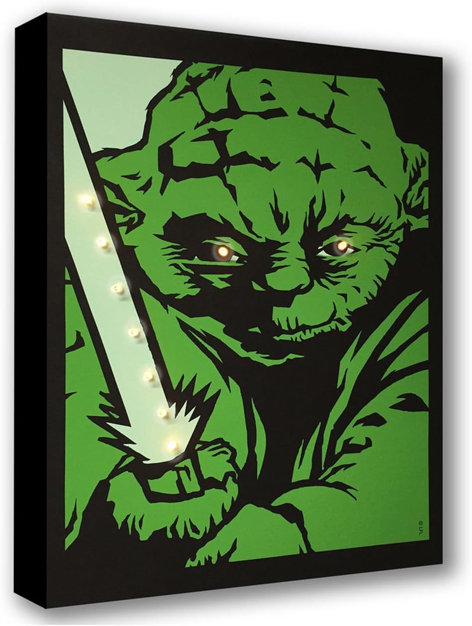 Quadro Luminoso Star Wars - Yoda Small