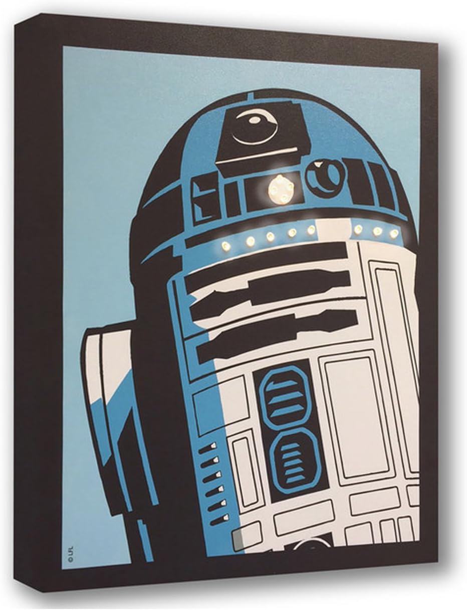 R2D2 Star Wars Illuminated Canvas