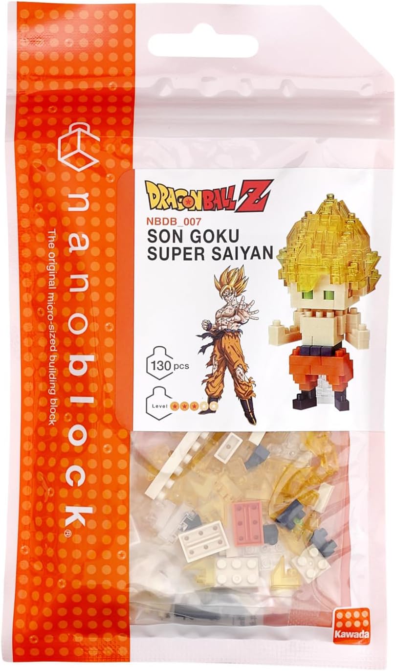 Nanoblock Dragon Ball Z Son Goku Super Saiyan