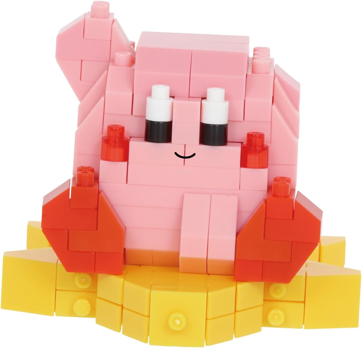 nanoblock Kirby Model NBCC141 Building Blocks Puzzles For Adults And Kids | Plastic Model Kits With Mini Bricks Make Great Gaming Gifts For Boys Girls And Adults Age 12+