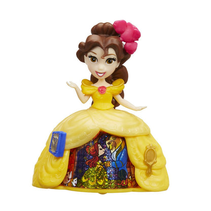 Hasbro Disney Princess Little Kingdom Mini Doll - Spin A Story - Belle (B8964)