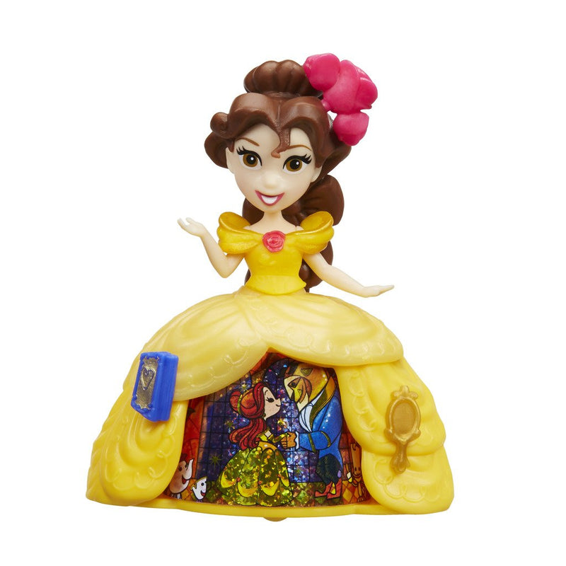 Hasbro Disney Princess Little Kingdom Mini Doll - Spin A Story - Belle (B8964)