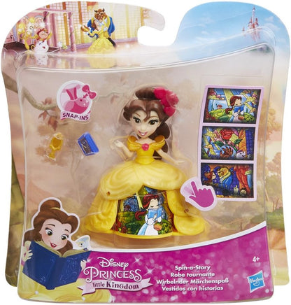 Hasbro Disney Princess Little Kingdom Mini Doll - Spin A Story - Belle (B8964)
