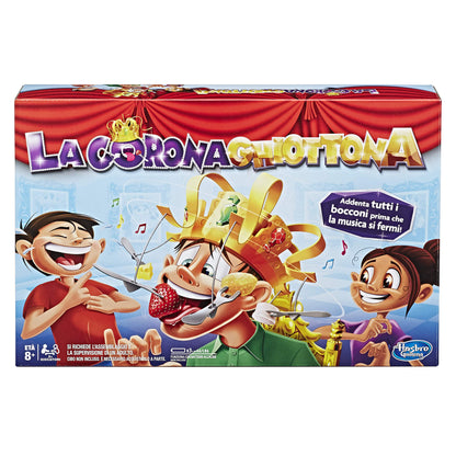 Hasbro Games – Die Krone ghiottona Spiel in Behälter