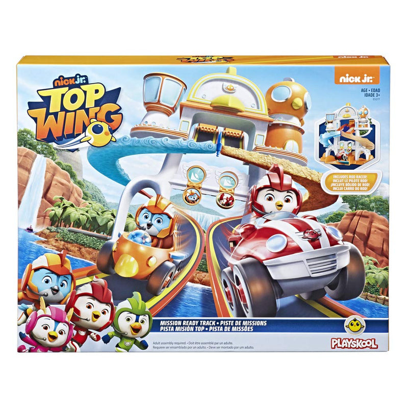 Top Wing - Pista Delle Missioni (Comprende Una Rampa di Lancio Dotata di Un Doppio Trampolino per I Veicoli Top Wing