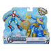Avengers - Iron Patriot contro Thanos Bend and Flex Dualpack (2 Action figure flessibili 15 cm)