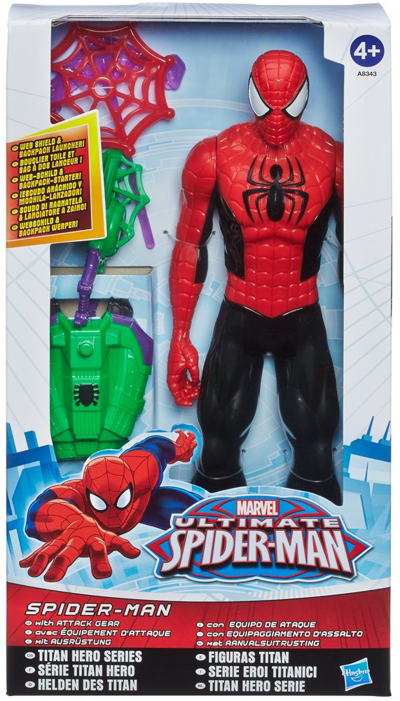Spider-Man Con Accessorio Deluxe 30Cm