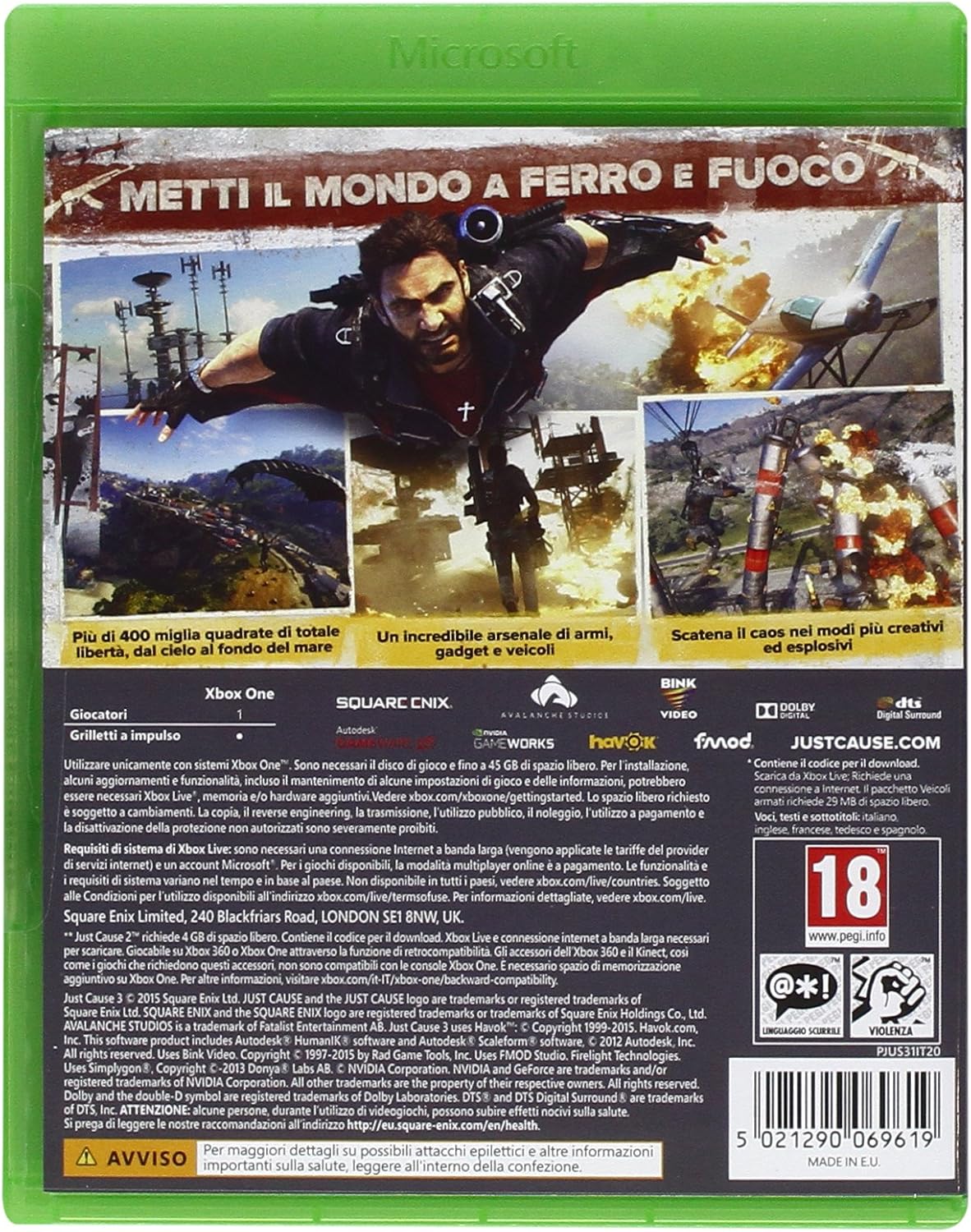 Just Cause 3 - Day-One Edition