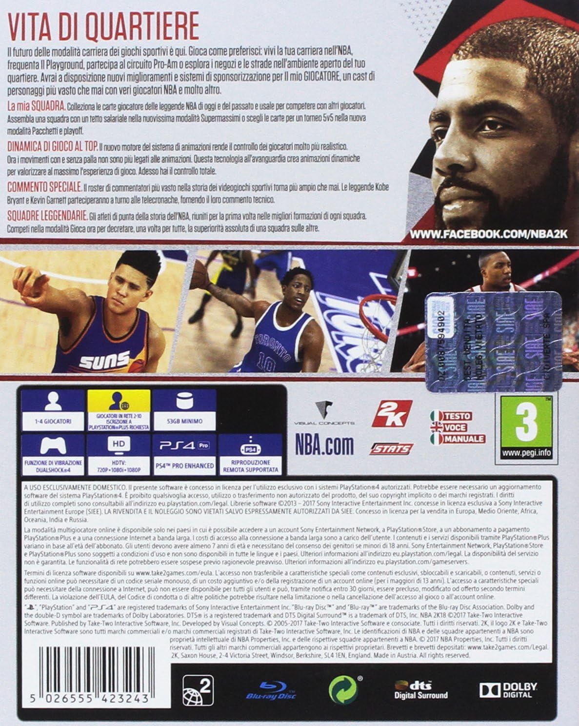 NBA 2K18 - PlayStation 4