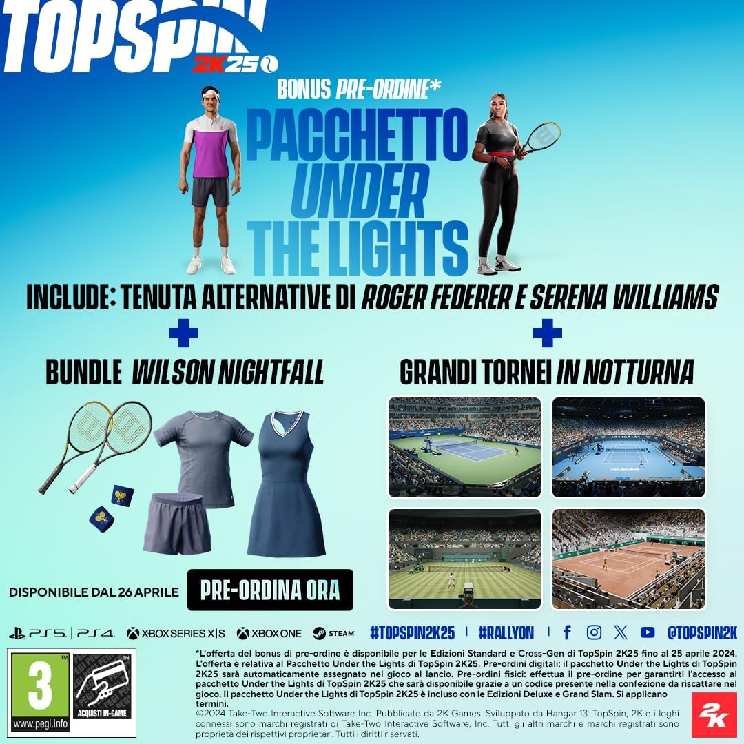 TopSpin 2K25 - PlayStation 5