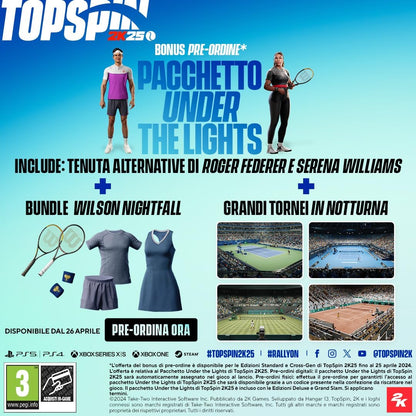 TopSpin 2K25 - PlayStation 5
