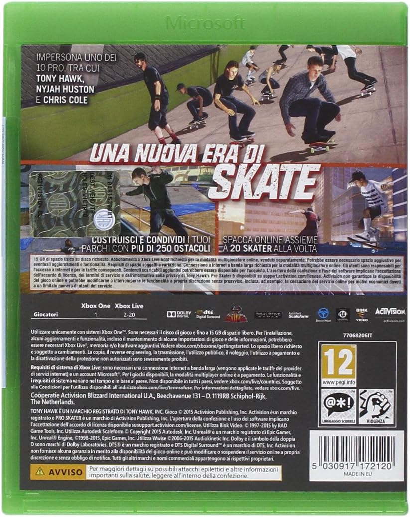 Tony Hawk's Pro Skater 5