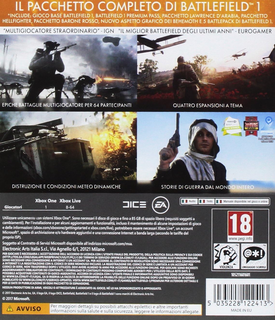 Battlefield 1: Revolution - Xbox One