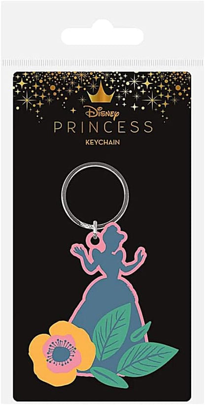 Pyramid International Disney Princess Cinderella Blossom Schlüsselanhänger aus Gummi, mehrfarbig, 6cm (1.2"