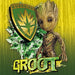 Tela Deluxe Guardians Of The Galaxy Groot