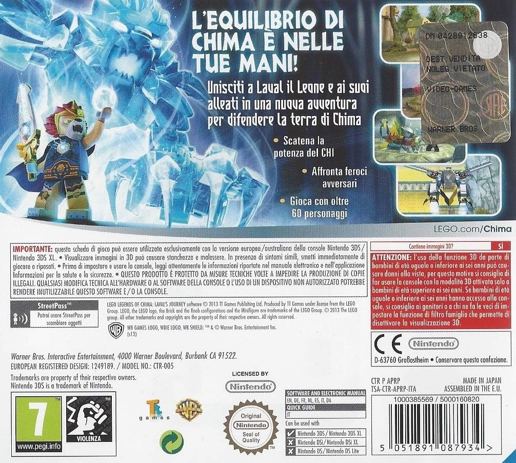 Lego Chima - Il Viaggio di Laval