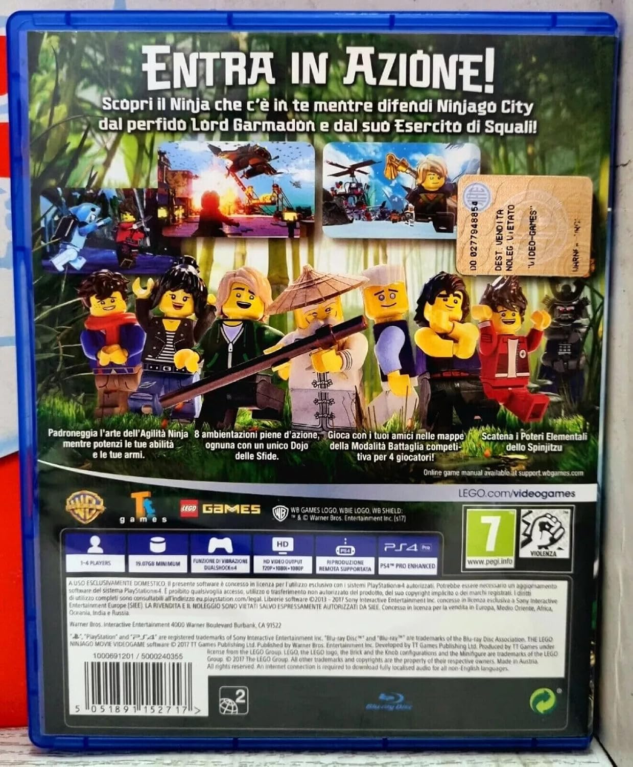 PS4 Lego Ninjago Il Film Videogame - Classics