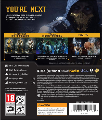 Xbox One Mortal Kombat 11