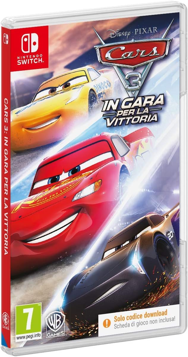 Cars 3: In gara per la VITTORIA - Nintendo Switch -Solo codice download