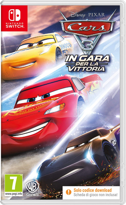 Cars 3: In gara per la VITTORIA - Nintendo Switch -Solo codice download