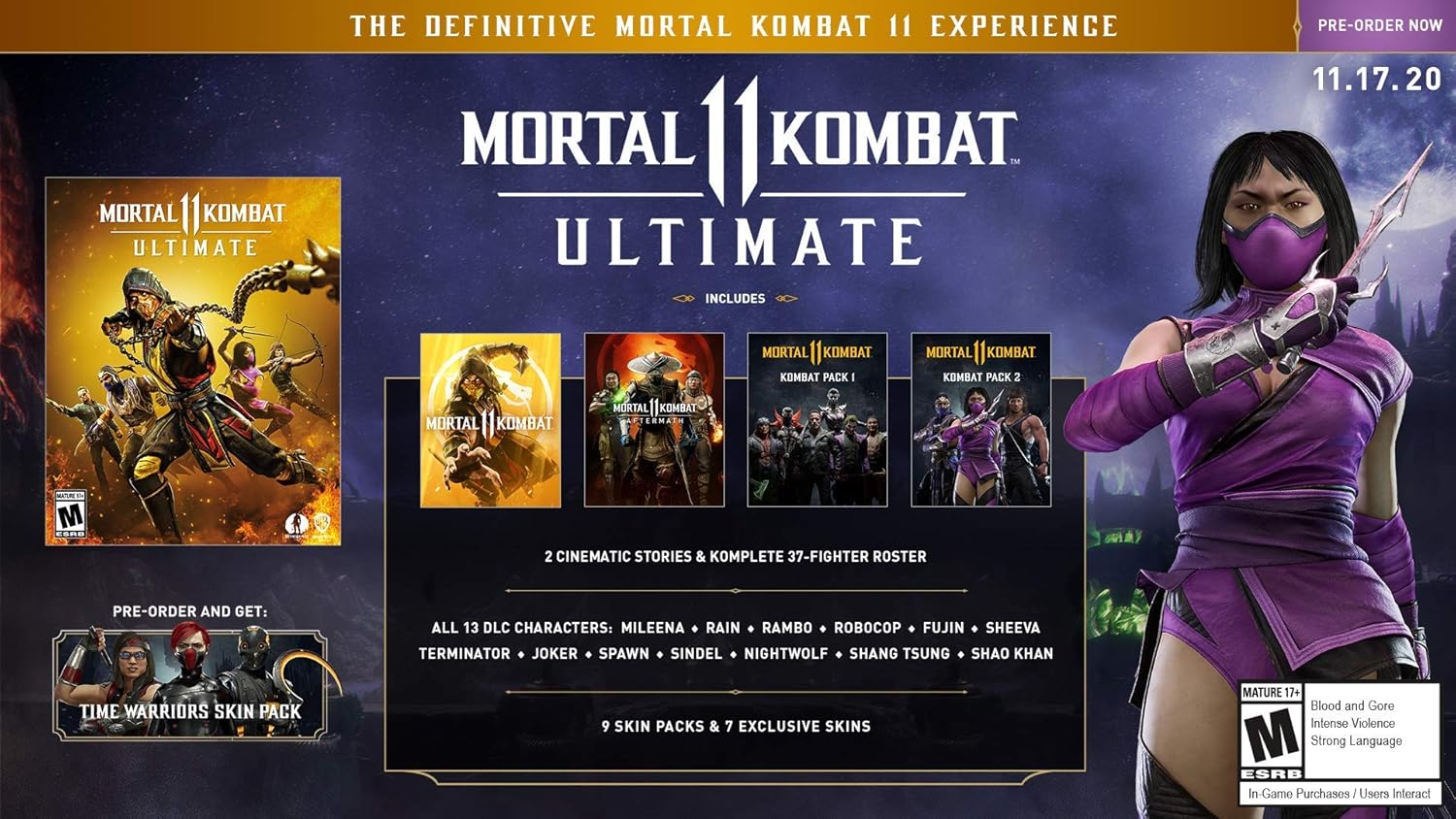 Mortal Kombat 11 Ultimate - XBox Series X XBox Series X Single