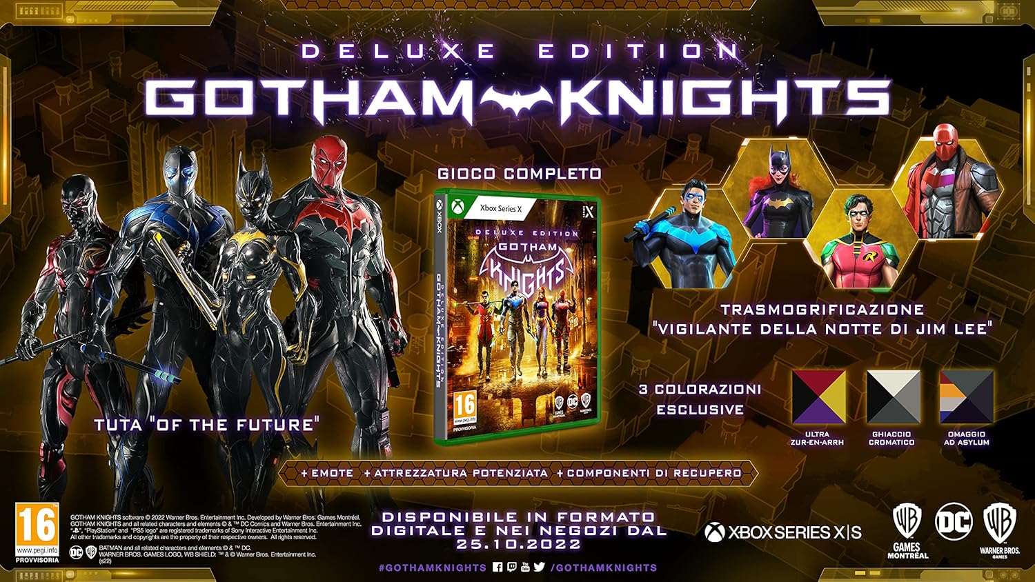 GOTHAM KNIGHTS DELUXE EDITION (XBSX) XBOX Serie X Deluxe Edition