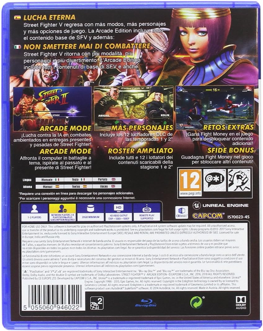 Street Fighter V Arcade Edition - PlayStation 4