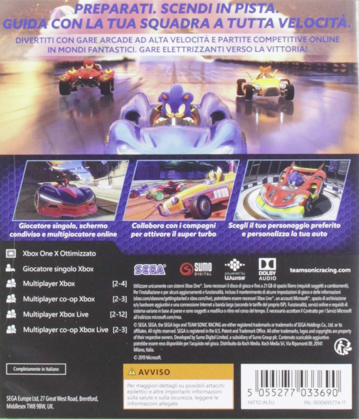 Team Sonic Racing - Xbox One