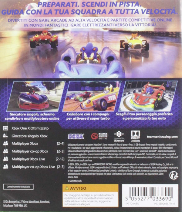 Team Sonic Racing - Xbox One