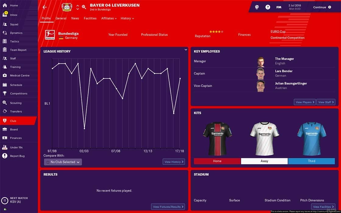 Football Manager 2019