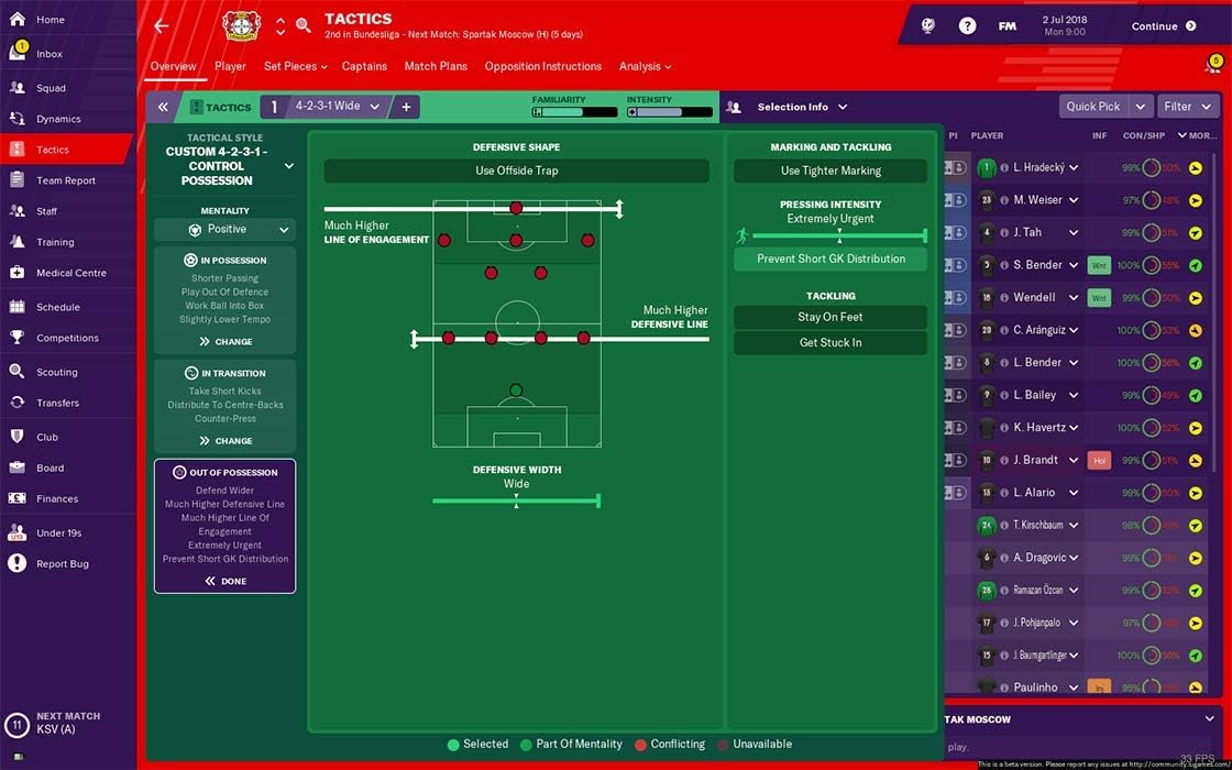 Football Manager 2019 - Day One Edition - PC
