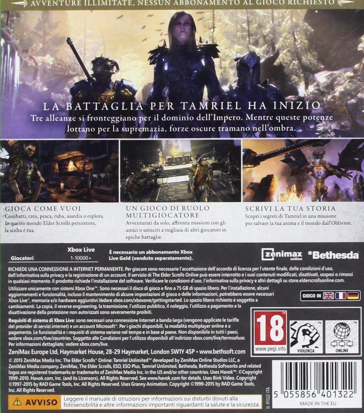 The Elder Scrolls Online Tamriel Unltd