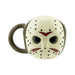 Paladone Tazza Venerdì 13 A Forma di Maschera di Jason Voorhees, Decorazione Halloween, 500ml