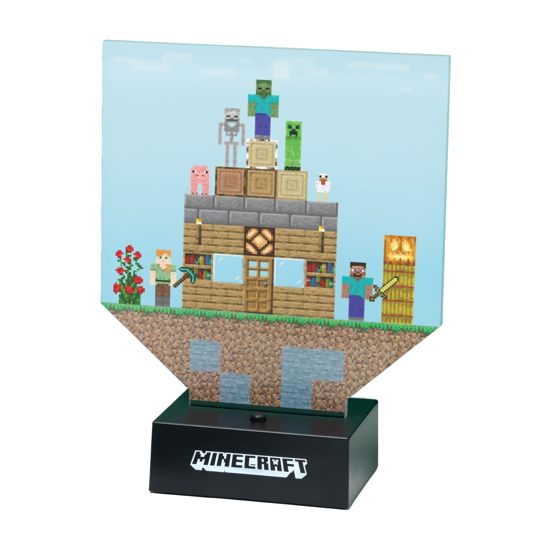 Paladone Lampada Minecraft Build A Level