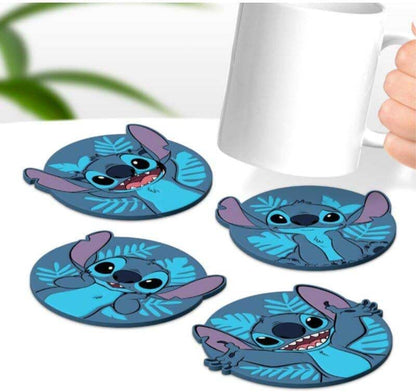 Paladone Stitch Shaped Coasters 4-Piece Set