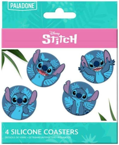 Paladone Stitch Shaped Coasters 4-Piece Set