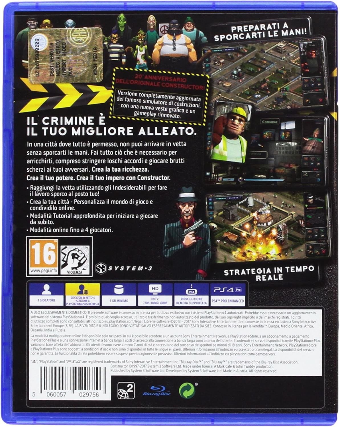 Constructor: Construction Meets Corruption - PlayStation 4