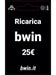 Bwin 25 Euro Pin