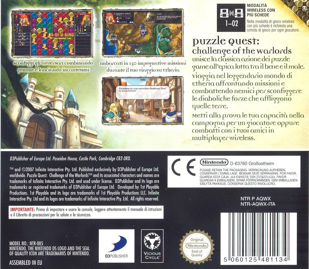 Puzzle Quest: Challenge of the Warlords