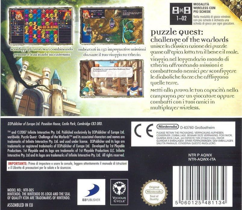 Puzzle Quest: Challenge of the Warlords