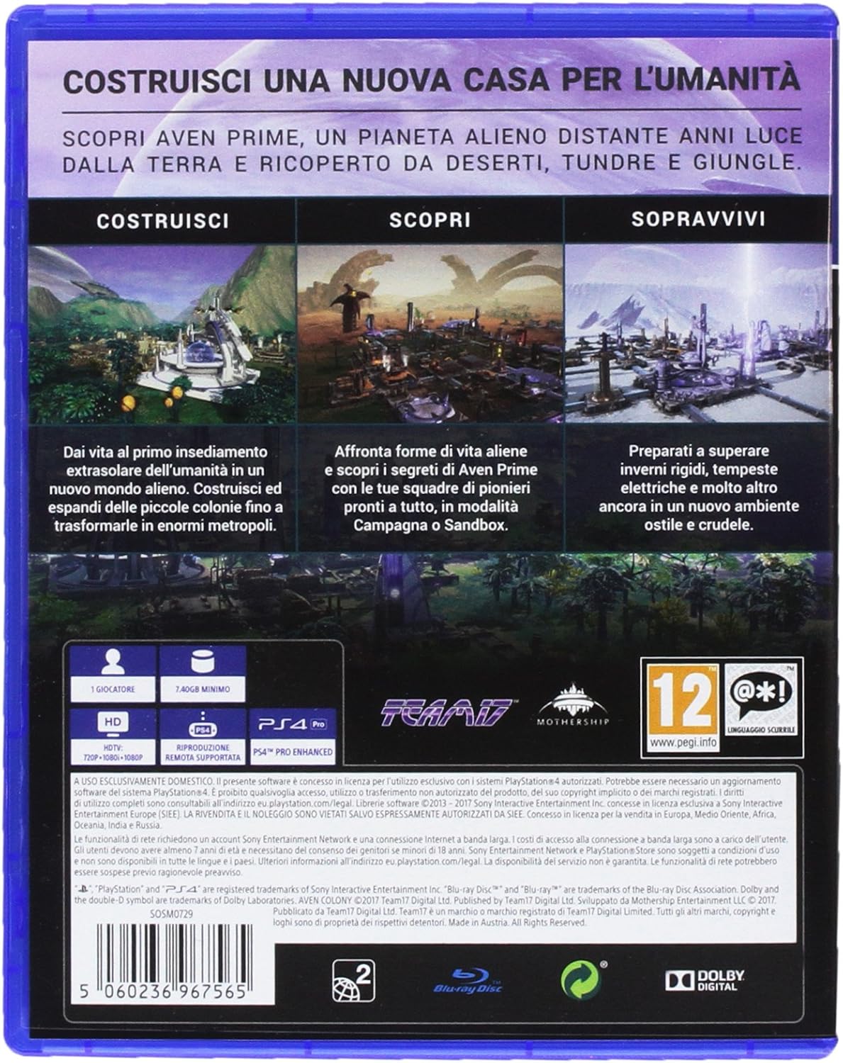 Aven Colony - PlayStation 4