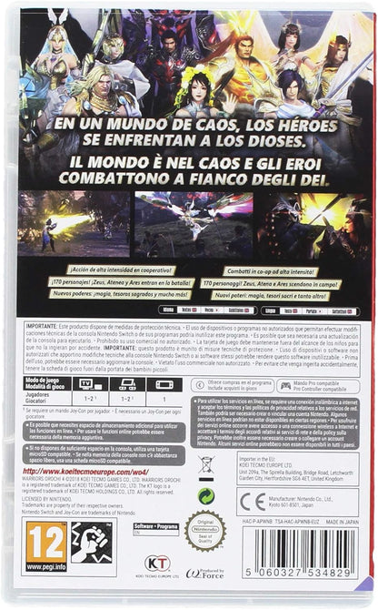 Warriors Orochi 4 - Nintendo Switch