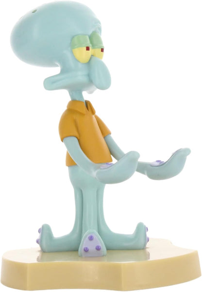 Cable Guys Holdem - SpongeBob SquarePants Squidward Collectible Small Tech Accessories & Phone Holder/Stand (iPhone, Samsung, Earbuds, Earphones)