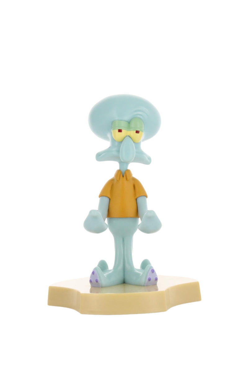Cable Guys Holdem - SpongeBob SquarePants Squidward Collectible Small Tech Accessories & Phone Holder/Stand (iPhone, Samsung, Earbuds, Earphones)