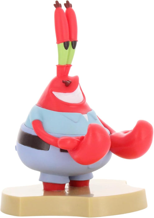 Cable Guys Holdem - SpongeBob SquarePants Mr. Krabs Collectible Small Tech Accessories & Phone Holder/Stand (iPhone, Samsung, Earbuds, Earphones