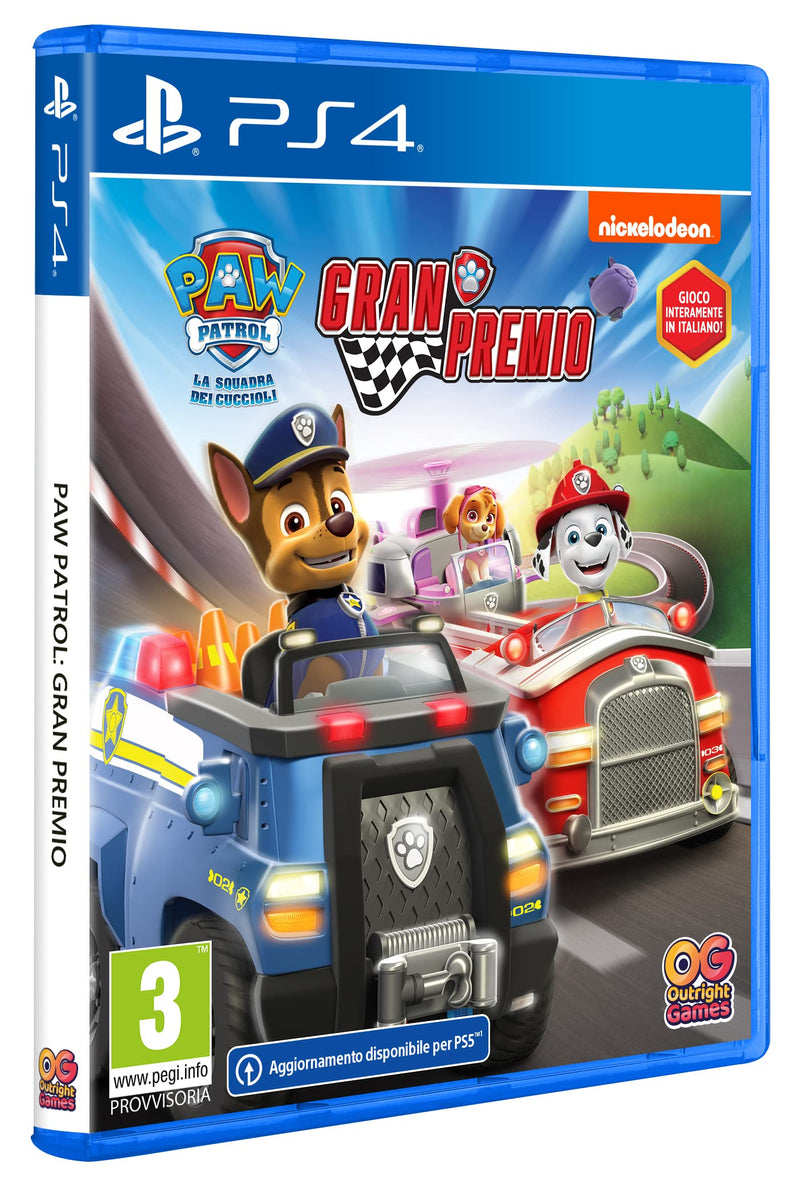 PAW PATROL: GRAN PREMIO PlayStation 4 GRAN PREMIO