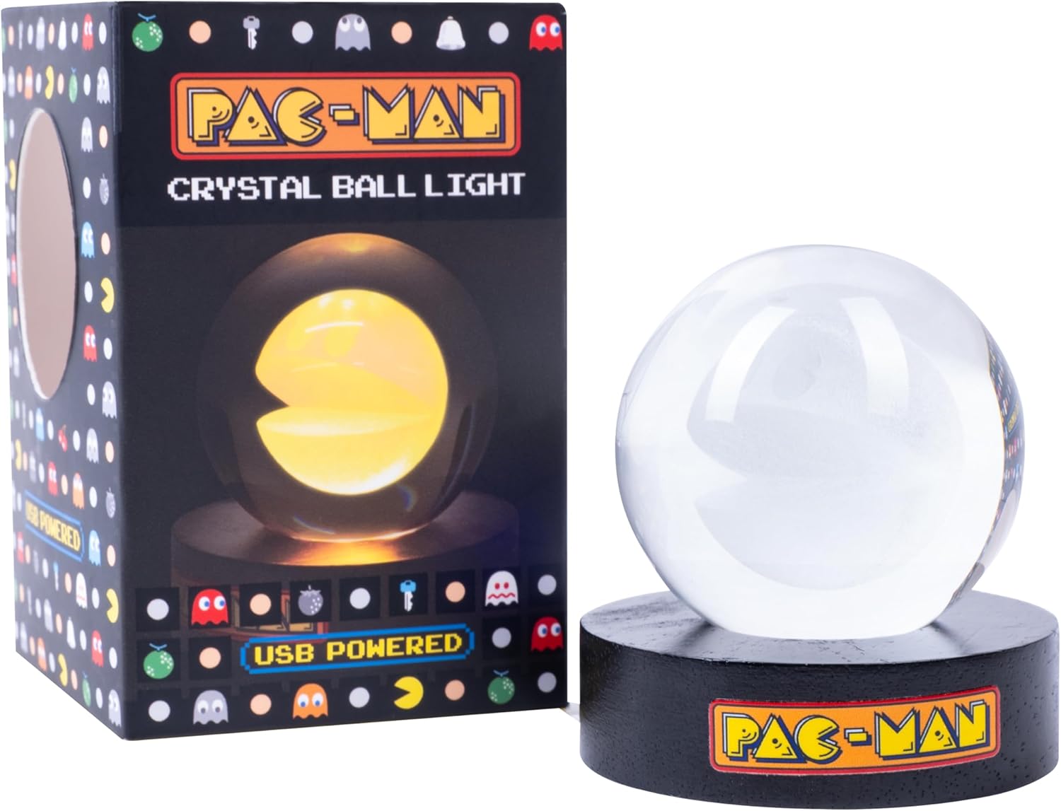 Lampada Crystal Ball Pac-Man