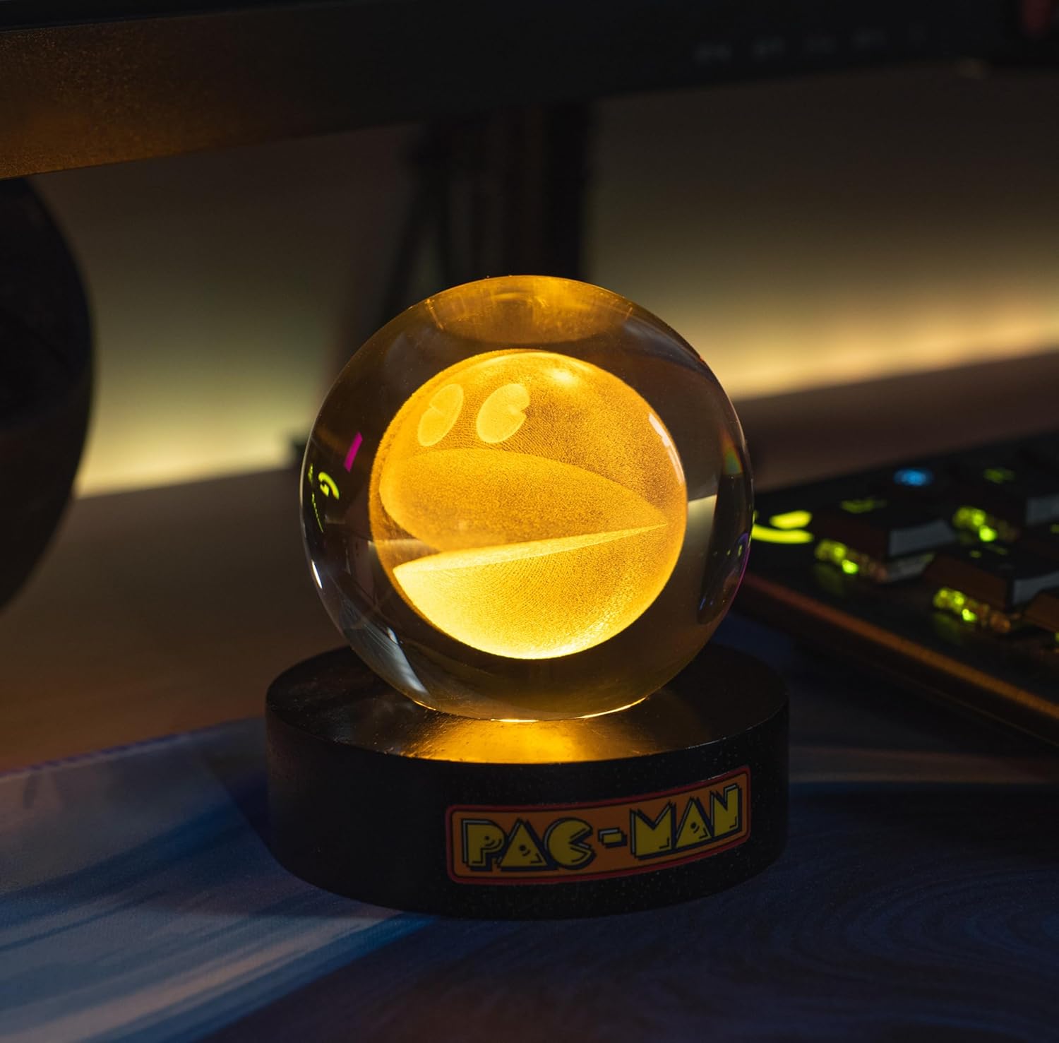 Lampada Crystal Ball Pac-Man