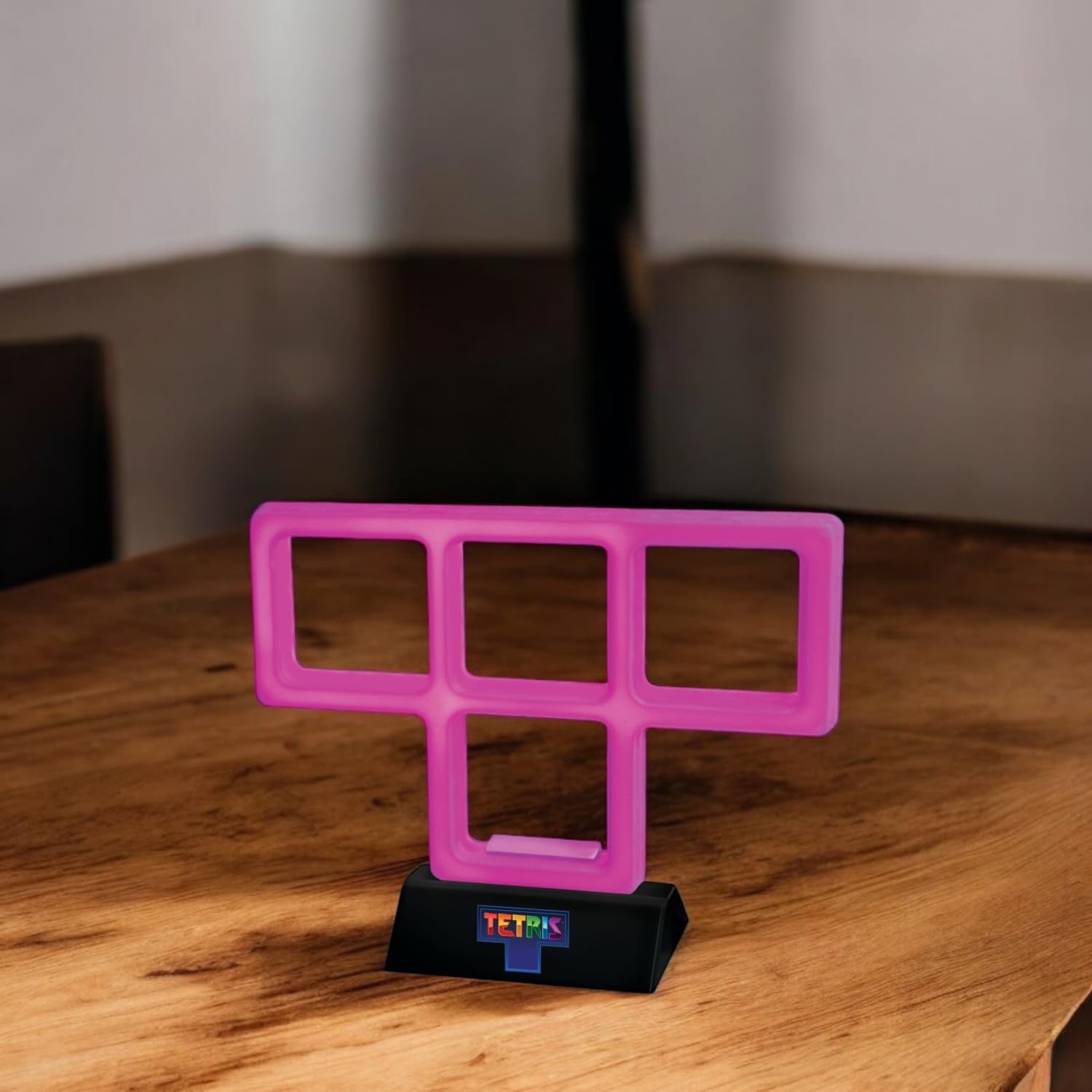 Lampada Neon Tetris Purple Tetrimino T